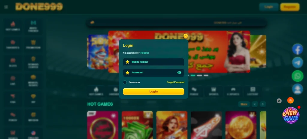Done999 Log in