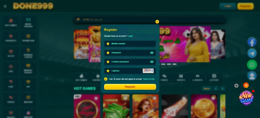 Done999 Login